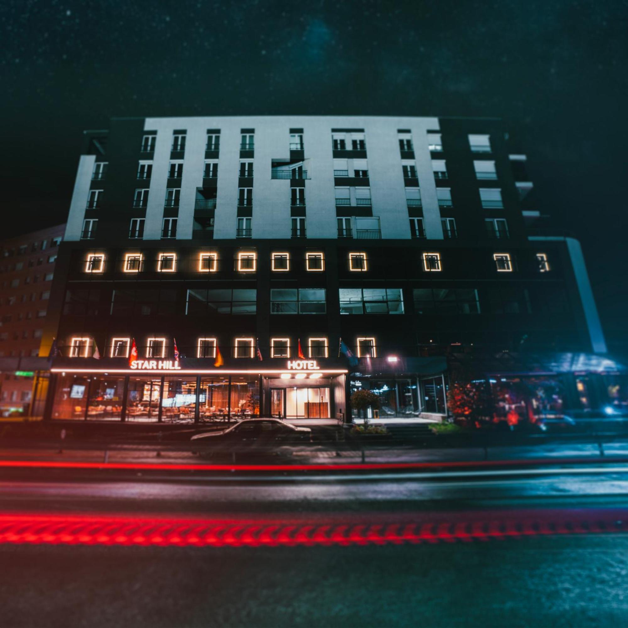 Star Hill Hotel Приштина Экстерьер фото